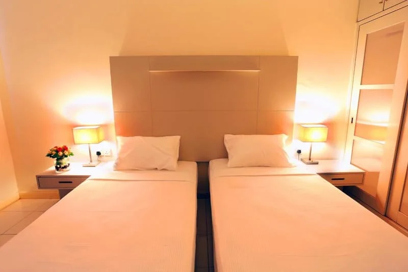  2 Queen Bedroom + 2 Single Bed + Living Room